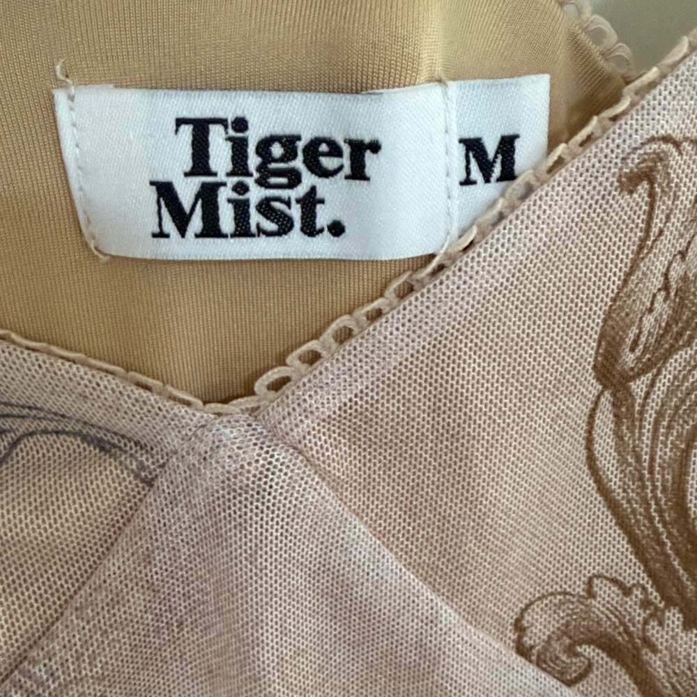 Tiger Mist Julianna Maxi Dress Collage Cranes | M - Picture 7 of 10